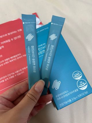 클린24시간 1BOX(5포) + 전용보틀(500ml) — 5점을 준 리뷰어가 2023년 7월 올린 사용 사진