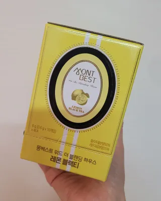 몽베스트 위드더 블랜딩 하우스 _레몬 블랙티 — 5점을 준 리뷰어가 2022년 12월 올린 사용 사진