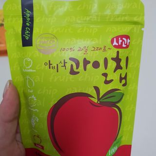 아비삭과일칩 5종 /딸기,사과,배,귤,무화과 5종 — 5점을 준 리뷰어가 2021년 4월 올린 사용 사진