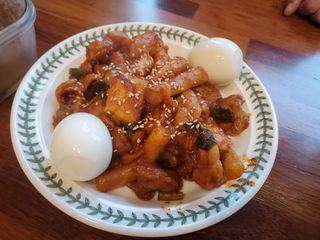 한성기업 무볼레 닭떡볶이+해물떡볶이 2종 세트 — 3점을 준 리뷰어가 2021년 9월 올린 사용 사진
