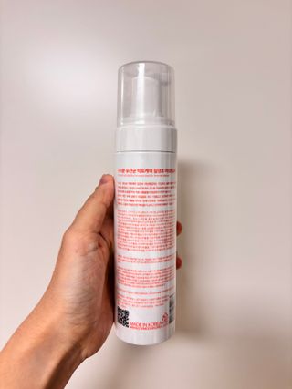 MF프리 [닥터문] 유산균 락토케어 질경초 여성청결제 200ml (폼타입) — 5점을 준 리뷰어가 2024년 12월 올린 사용 사진