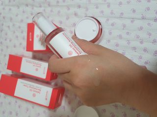 아이앤립 / EYENLIP 아이앤립 연어오일 리바이탈라이징 토너+앰플+크림 3종 세트 — 5점을 준 리뷰어가 2021년 6월 올린 사용 사진