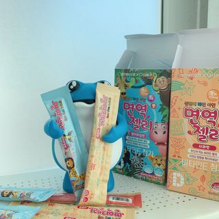다나음 셀렌에 빠진 아연면역젤리 열대과일맛+사과맛 — 5점을 준 리뷰어가 2021년 2월 올린 사용 사진