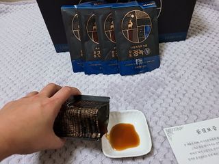 광동생활건강 [광동] 바르게 만든 녹용, 광동정녹청 — 5점을 준 리뷰어가 2021년 11월 올린 사용 사진