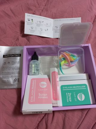 피비에스코리아 [오마이셀프] 셀프 속눈썹펌 키트 뷰러펌 파마 세트 — 3점을 준 리뷰어가 2021년 11월 올린 사용 사진