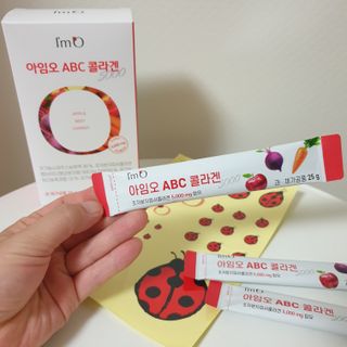 아임오 ABC 콜라겐 젤리 14포 — 5점을 준 리뷰어가 2021년 10월 올린 사용 사진