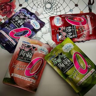 ORIHIRO 오리히로 곤약젤리 제로칼로리 130g 4종 4팩(맛별로 1팩씩) — 5점을 준 리뷰어가 2023년 3월 올린 사용 사진