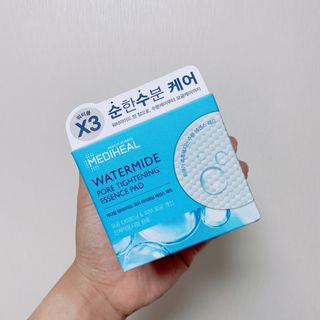 메디힐 워터마이드 포어 타이트닝 에센스 패드 — 5점을 준 리뷰어가 2021년 8월 올린 사용 사진