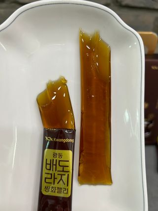 광동생활건강 [광동] 배도라지 쌍화젤리 (20g x 50포) — 5점을 준 리뷰어가 2024년 2월 올린 사용 사진