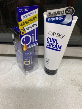 [갸스비] 곱슬 머리부터 파마까지 남자의 컬을 위한 갸스비 컬크림 — 5점을 준 리뷰어가 2021년 5월 올린 사용 사진
