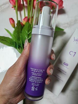 바르셀 수분로션 수분크림 보습 탄력 주름개선 인텐시브 리포좀 크림 C1 50ml — 5점을 준 리뷰어가 2021년 11월 올린 사용 사진