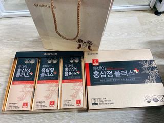 서울약사신협_투데이홍삼정플러스스틱_10g x 30포 — 5점을 준 리뷰어가 2021년 2월 올린 사용 사진