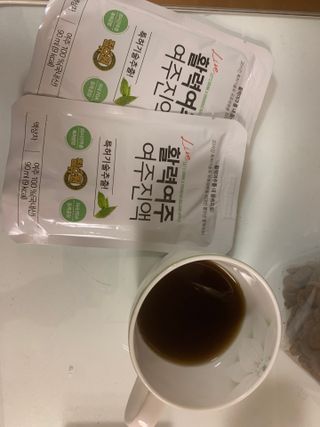 참유원 특허제조 활력 여주진액 여주즙 50포 — 4.5점을 준 리뷰어가 2022년 1월 올린 사용 사진