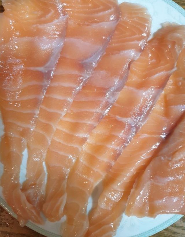 밸다랩 프리미엄 훈제연어 슬라이스 120g 리뷰 사진