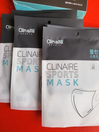 끌린에르 스포츠 귀편한 새부리형 마스크 — 5점을 준 리뷰어가 2022년 2월 올린 사용 사진