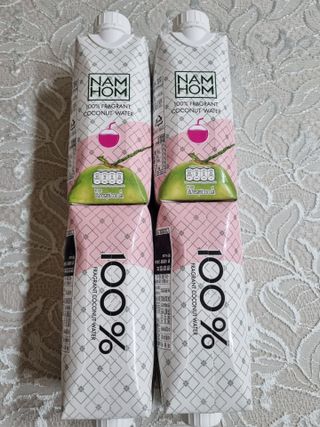 남홈 코코넛워터 주스 100퍼센트 — 5점을 준 리뷰어가 2021년 3월 올린 사용 사진