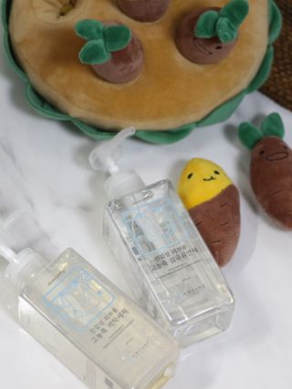 아토컴피 신생아와 반려동물도 사용가능한 고농축 세탁세제 섬유유연제 500ml 세트 (독일 피부과 임상시험 완료) — 5점을 준 리뷰어가 2022년 9월 올린 사용 사진