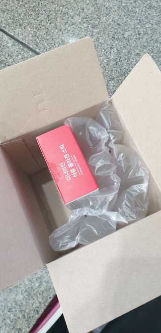 이너미인 석류 콜라겐 스틱 — 3점을 준 리뷰어가 2021년 1월 올린 사용 사진