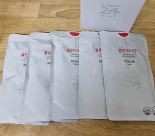 클린24시간 1BOX(5포) + 전용보틀(500ml) — 5점을 준 리뷰어가 2022년 9월 올린 사용 사진