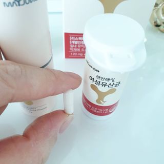 메이준뉴트리 메이준쎌 편안해질 Y케어 유산균 — 5점을 준 리뷰어가 2021년 2월 올린 사용 사진