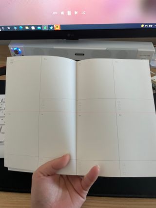 플러스엑스 오브젝트 Object by 3 크리에이티브 세트 - 아이디어노트, 위클리플래너, 스티키메모패드 — 5점을 준 리뷰어가 2022년 3월 올린 사용 사진