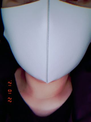 [에이블밤부] 리퓨어 쿠퍼 마스크 10color — 4점을 준 리뷰어가 2021년 1월 올린 사용 사진