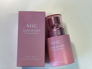 AHC 아우라 시크릿 톤업 벨벳 — 5점을 준 리뷰어가 2021년 4월 올린 사용 사진