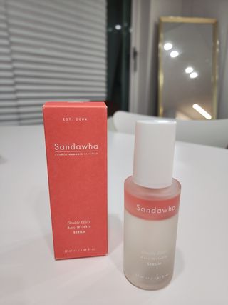 산다화 더블 이펙트 안티 링클 세럼 50ml — 5점을 준 리뷰어가 2022년 12월 올린 사용 사진
