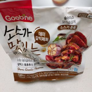 굽네몰 [굽네] 소스가 맛있는 닭가슴살 슬라이스 4종 — 4점을 준 리뷰어가 2021년 4월 올린 사용 사진