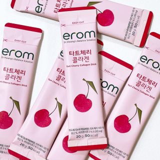 이롬 erom 타트체리 콜라겐 — 5점을 준 리뷰어가 2021년 4월 올린 사용 사진