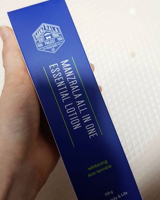 맨즈랄라 올인원 에센셜 로션 1개 — 5점을 준 리뷰어가 2021년 6월 올린 사용 사진