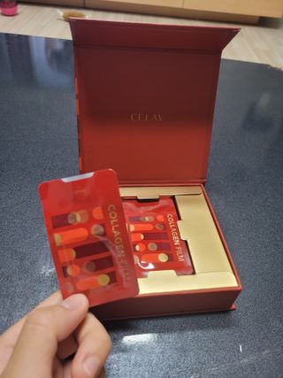 프리마인 귀족의 콜라겐, 92배 흡수율. 럭셔리 프리미엄 셀라브 콜라겐필름 30매 — 5점을 준 리뷰어가 2021년 9월 올린 사용 사진