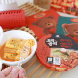 프리 [요리궁리] 타입 B (매콤,치즈,매콤까르보) 꽃떡볶이 6개입 세트 — 5점을 준 리뷰어가 2024년 12월 올린 사용 사진