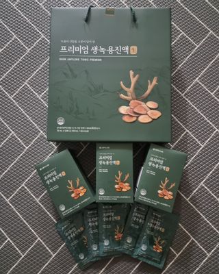 서울약사신협 약사신협_생녹용 진액_70ml x 30포 — 5점을 준 리뷰어가 2021년 7월 올린 사용 사진