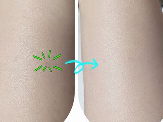 [트라움하프트] 컴포트 핏 쿠션 — 5점을 준 리뷰어가 2022년 11월 올린 사용 사진
