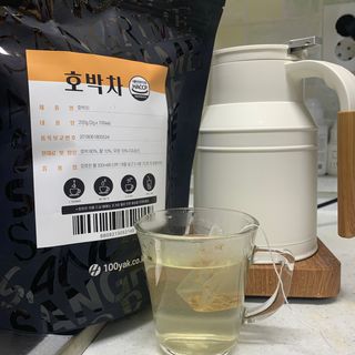 산그리메 국내산 호박차 100티백 대용량 삼각티백차 — 5점을 준 리뷰어가 2021년 6월 올린 사용 사진