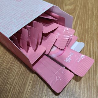 [인디닥터] 면역 생생 핑크 이뮨 젤리 — 4점을 준 리뷰어가 2022년 4월 올린 사용 사진