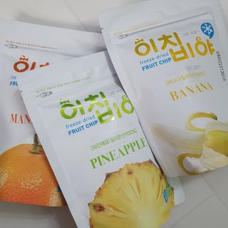 동결건조 과일칩 이치비야 4종 set — 5점을 준 리뷰어가 2021년 9월 올린 사용 사진