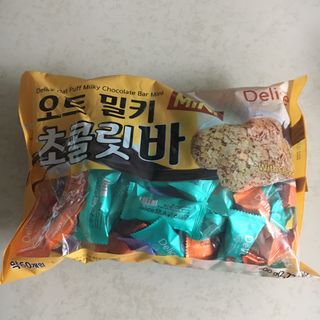 델리스 오트 밀키 초콜릿 바 — 5점을 준 리뷰어가 2022년 5월 올린 사용 사진
