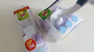 3M 스카치브라이트 크린스틱 베이킹소다 핸들 + 리필 9입 + 캐디증정 — 5점을 준 리뷰어가 2023년 9월 올린 사용 사진
