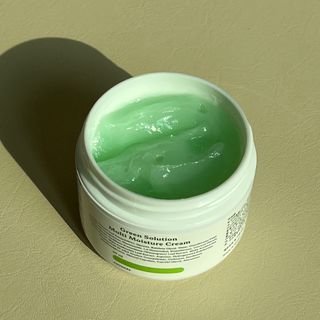 [녹산] 그린 솔루션 멀티 수분 앰플 + 그린 솔루션 멀티 수분크림 — 5점을 준 리뷰어가 2022년 10월 올린 사용 사진