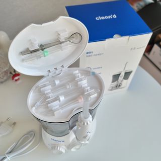주식회사 클린디 [클린디] 양치 후 남은 이물질, 물치실로 완벽 제거 🦷 구강세정기 세트 [맞춤 칫솔 + 치약 포함] — 5점을 준 리뷰어가 2021년 12월 올린 사용 사진