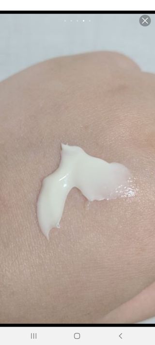 AYU25[아유트웬티파이브]다마스크로즈워터 베이스 천연 수분 촉촉 크림 — 5점을 준 리뷰어가 2021년 4월 올린 사용 사진