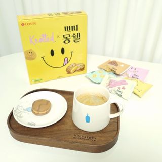 롯데제과 쁘띠몽쉘 마롱몽블랑 — 4점을 준 리뷰어가 2021년 10월 올린 사용 사진