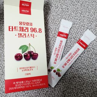 미스비 몽모랑시 타트체리 96.8 젤리스틱 — 5점을 준 리뷰어가 2021년 2월 올린 사용 사진