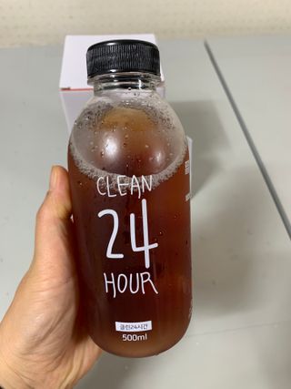 클린24시간 1BOX(5포) + 전용보틀(500ml) — 5점을 준 리뷰어가 2023년 5월 올린 사용 사진