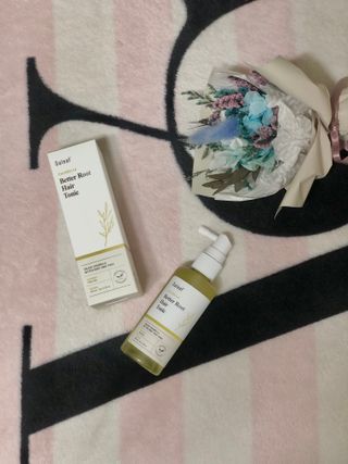 달리프 클로렐라 베러 루트 헤어토닉 100ml — 5점을 준 리뷰어가 2021년 4월 올린 사용 사진