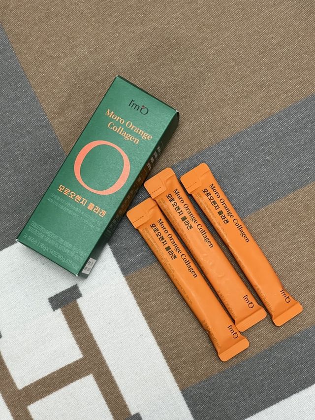 아임오 모로오렌지 콜라겐 1box (14포) 리뷰 사진