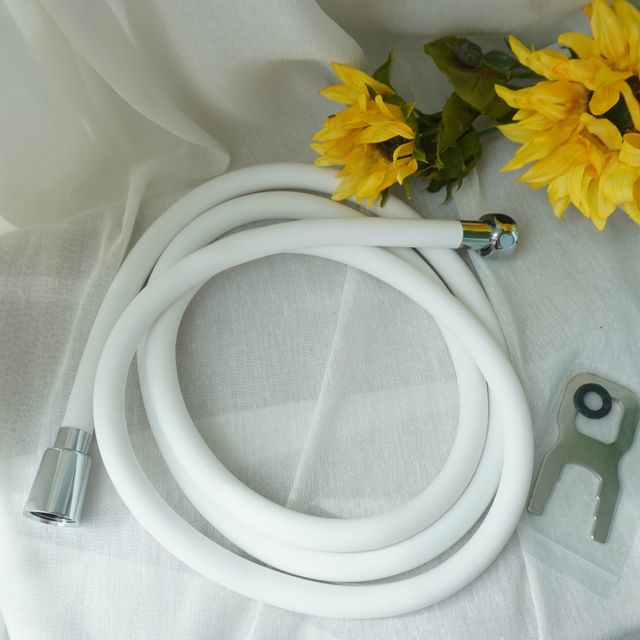 바디빔 물때방지 샤워 호스 2m 꼬임방지 PVC 튜브 리뷰 사진