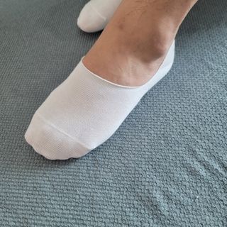 [사이즈가 있는 양말 필로이]남자 덧신 6족 선물 세트_나를 위한 선물or마음을 전하는 선물【 S, M, L, XL】 — 5점을 준 리뷰어가 2022년 6월 올린 사용 사진